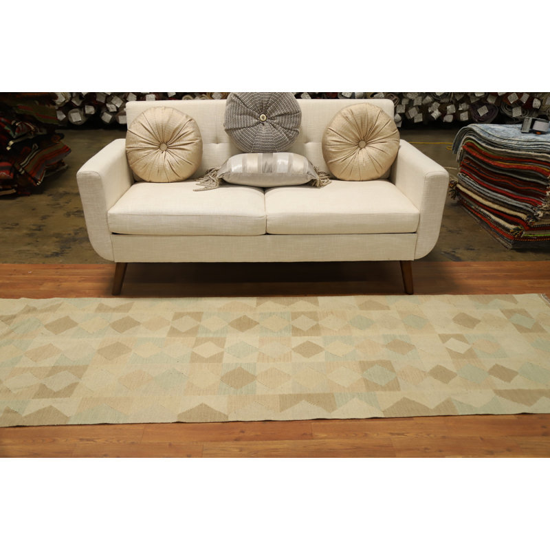 Tapis de couloir géométrique 3 x 9