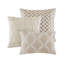 Ensemble de literie pour grand lit de luxe 8 pièces, jacquard en polyester durable, confort moderne pour la maison