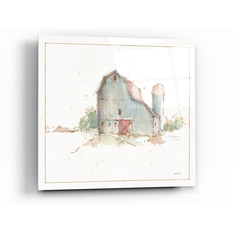 «Farm Friends xiv Barn» par Lisa Audit, H 24 po x l 24 po