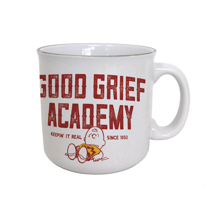 Peanuts - Good Grief Academy 20oz. Camper Mug
