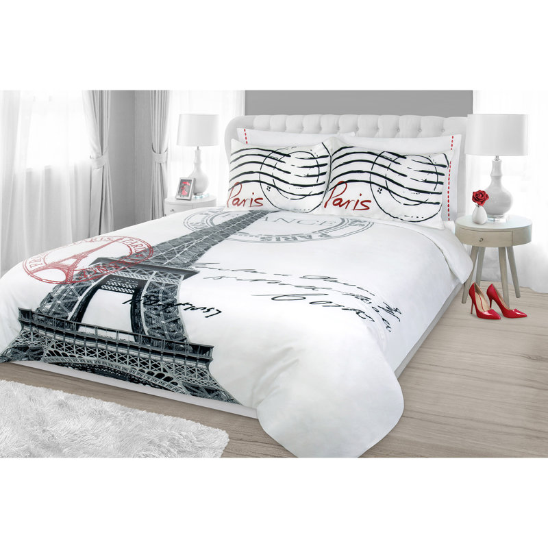 Ensemble de housse de couette , Housse de couette très grand + 2 taies décorativ