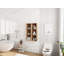 Ensemble de tablettes de rangement murales 12 pouces * 2 pour petite salle de bain, bureau, salle de rangement-1012408743