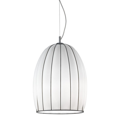 Salice 1 - Light Black Lantern Pendant