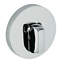Contemporary Low Profile Single Cylinder Patio Deadbolt for 2-1/8" Bore Hole-22039492
