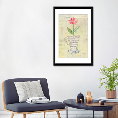 «Teacup Floral II», impression sur toile
