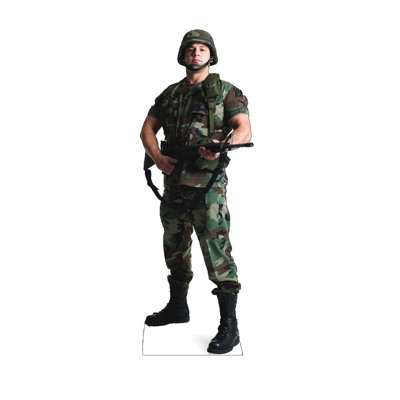 Modern Heroes 73'' Occupations Cardboard Standup
