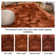 Saavedra Liza Terracotta Glam Solid Shag Plush Area Rug