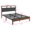 Bed Platform  Bedside With Soft Package And Usbs-2105927189