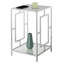 Sapienza Metal Frames End Table with Shelves-77653516