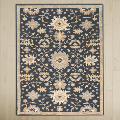 Arden Hand-Tufted Wool Floral Rug