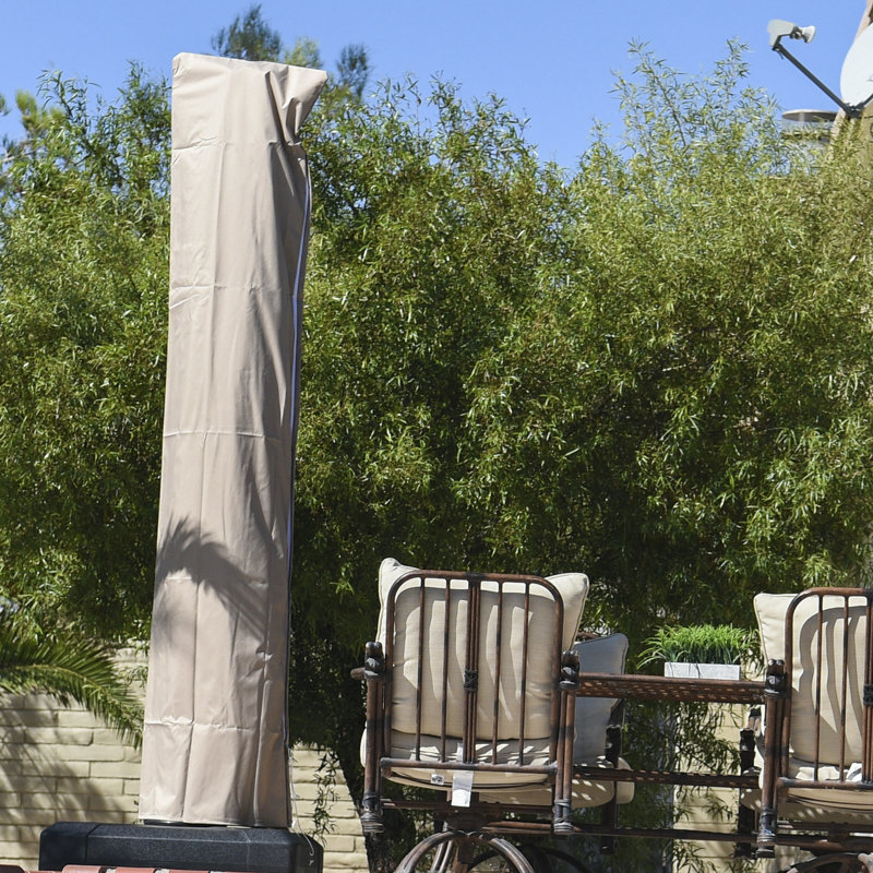 304cm X 365cm Rectangular Cantilever Parasol, Turquoise Blue