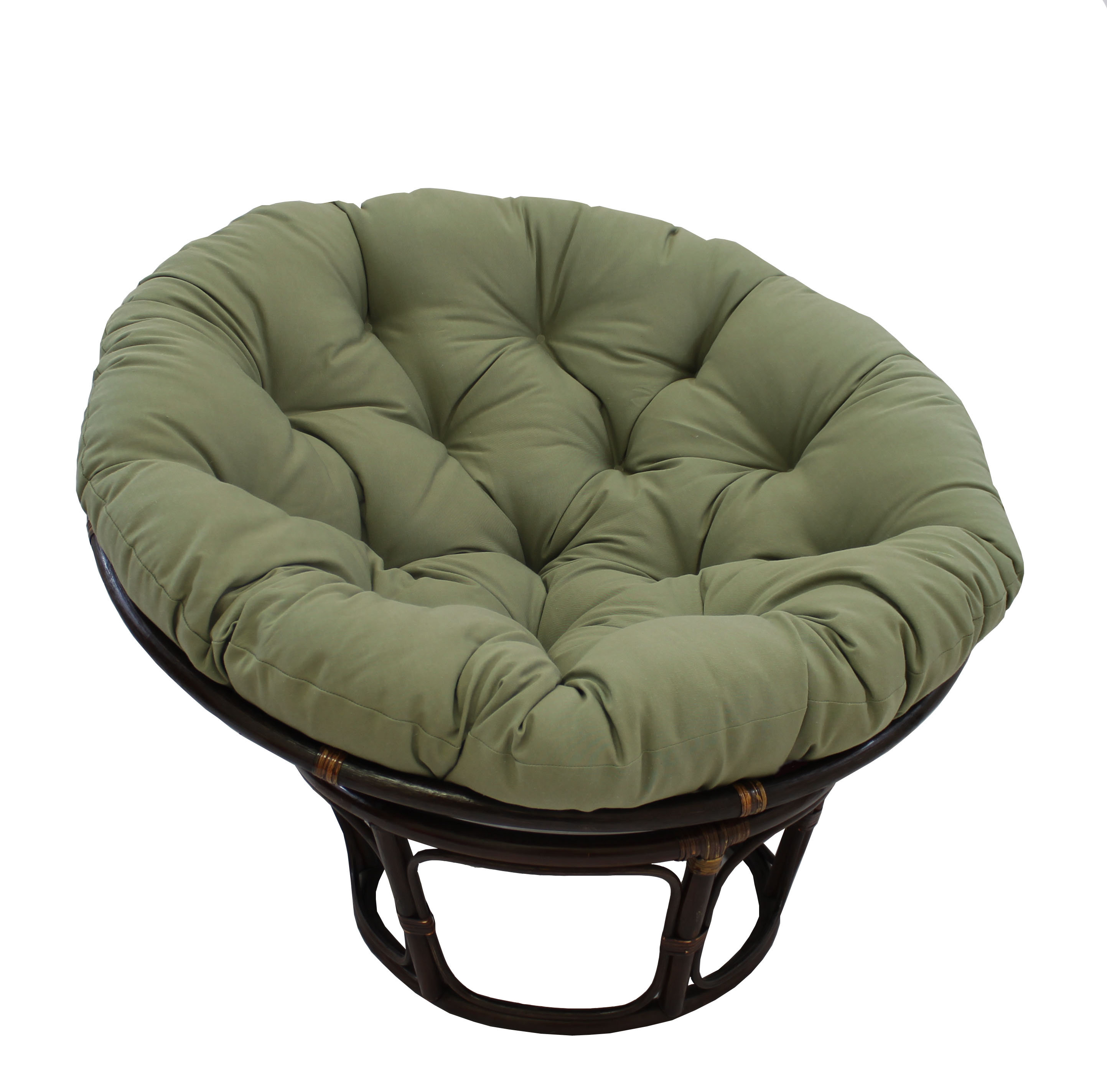 World Menagerie Orndorff 44" Wide Tufted Papasan Chair & Reviews | Wayfair