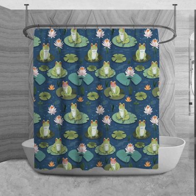 Yocasta Microfiber Shower Curtain