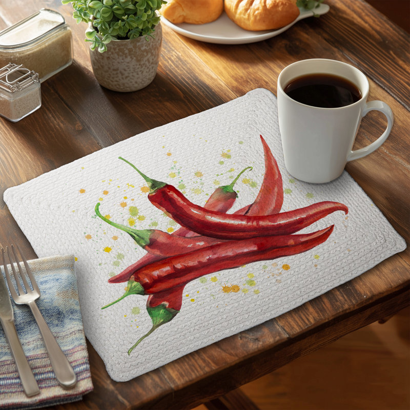 Napperon Red Hot Peppers