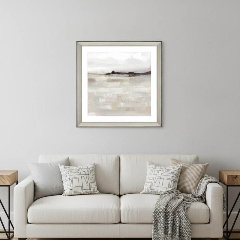Dylife View Silver Framed Print Wall Art