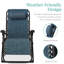 Chaise inclinable zéro gravité avec coussin Rodriga-1843315025
