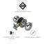 Bouton de porte de passage Cambridge-80371913