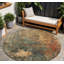 Tapis rond 8 po