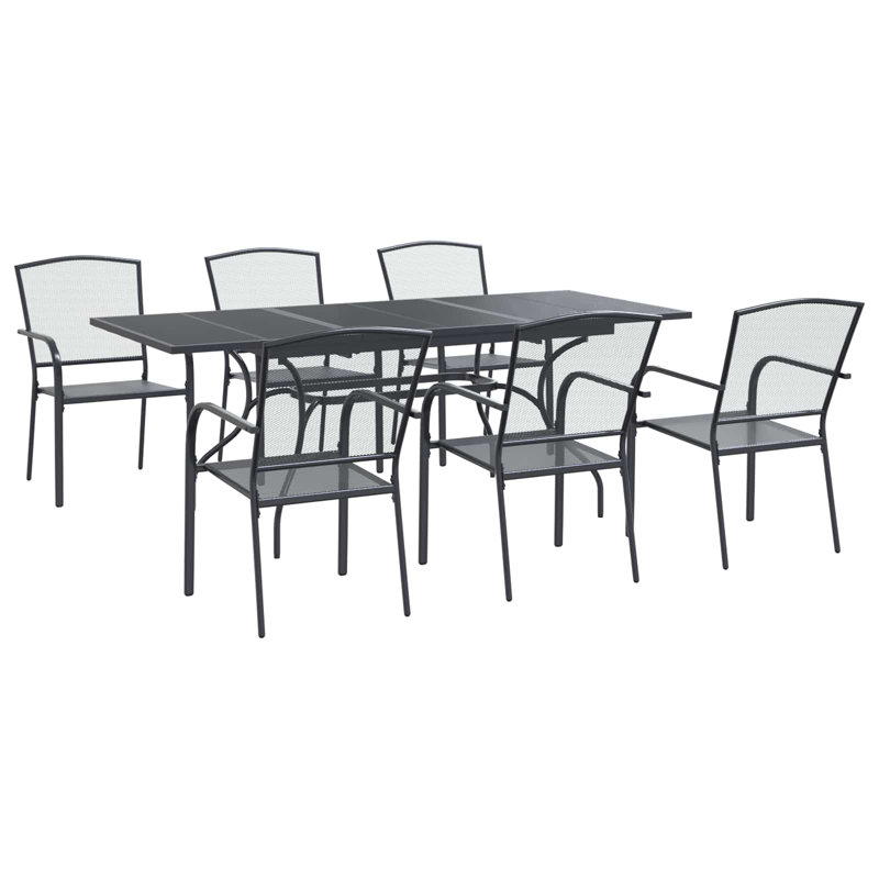 Patio Dining Set with, 6