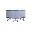 Banquette mobile - quart de cercle-47412380