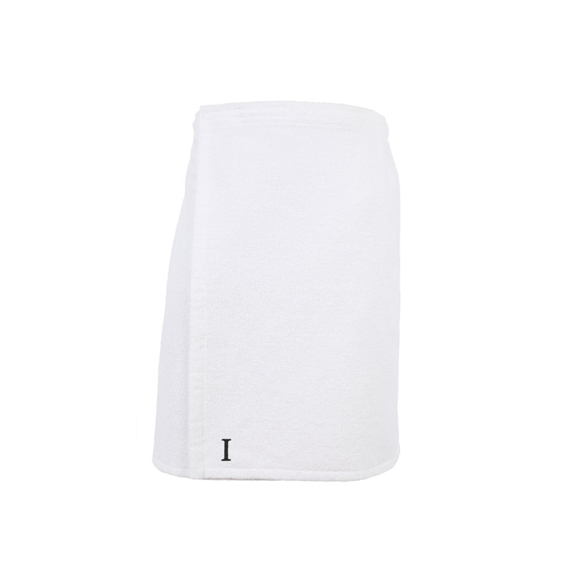 Serviette de bain Lauver, Blanc, I