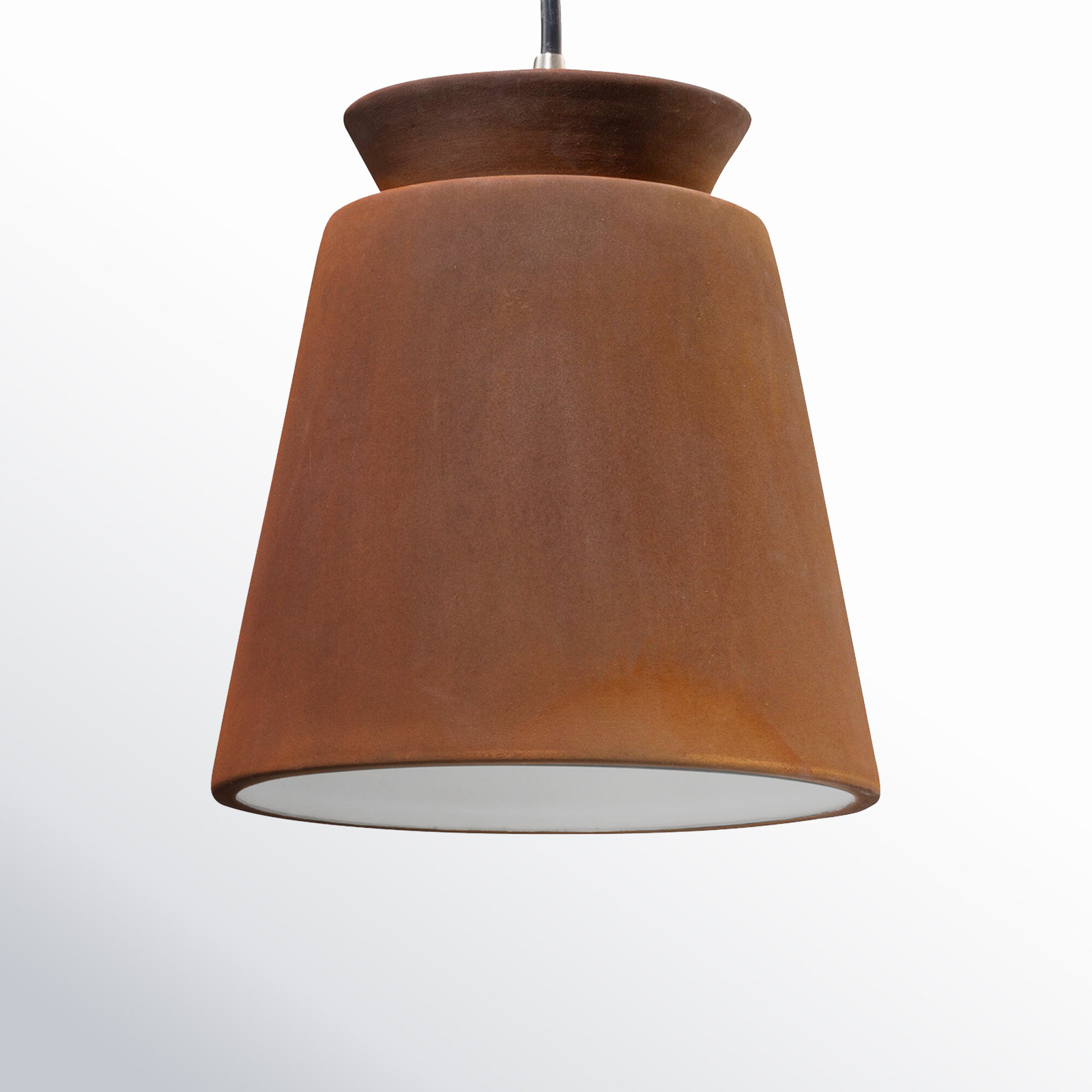 Logan 1 - Light Single Cone Pendant, Matte Black, Carbon Matte Black, LED (Integrated)