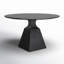Sargon Round Stone Dining Table-120797330