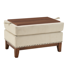 Idrissi 30.8"  Wide Mordern Rectangle Upholstered Storage Ottomans