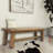 Dashwood Solid Recycled Teak Wood Bench-37161190