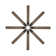 Renegade 8 - Blade Outdoor / Indoor Smart Ceiling Fan with Remote Control and LED Light Kit Included, Works With Alexa and iOS or Android App