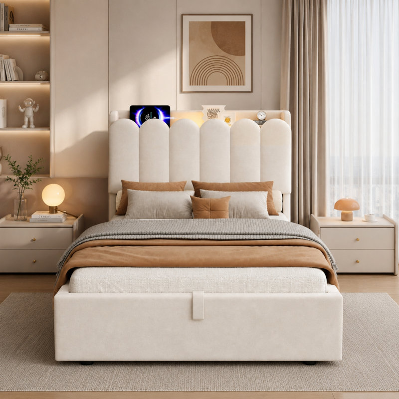Upholstered Ottoman Bed