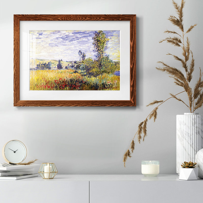 Vetheuil par Monet, Érable, H 26 po x l 38 po