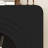 Black Solid Wood Freestanding Fireplace
