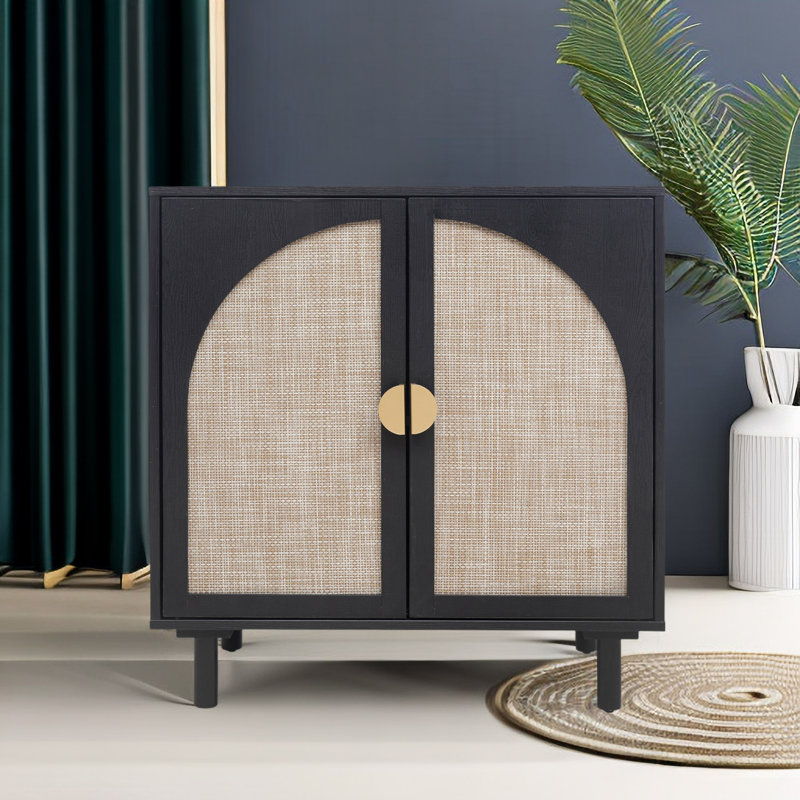 Armoire d'appoint Annetraude, Noir