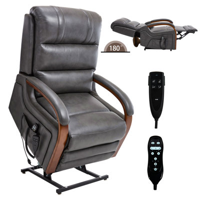 Fauteuil inclinable électrique Power Leatheraire
