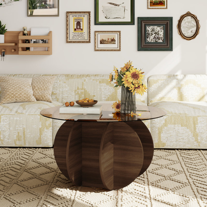 Table basse 31,5 ", Brun