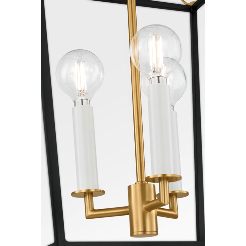 Carlyle Lantern, 87" H x 13.75" W  x 13.75" D, Midnight Black, 3