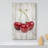 Fruits " Retro Vintage Wood Panel Cherry "-94537556
