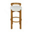 Indoor Wooden Low Back Barstool-2129213814
