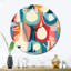 Horloge murale rétro en métal-93383108