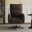 Fauteuil inclinable électrique pivotant, inclinable électrique avec charge USB et de type C, fauteuil d'appoint pivotant en velours pivotant à 360 °, pour le bureau à domicile et le salon, assemblage facile, café-1552142292