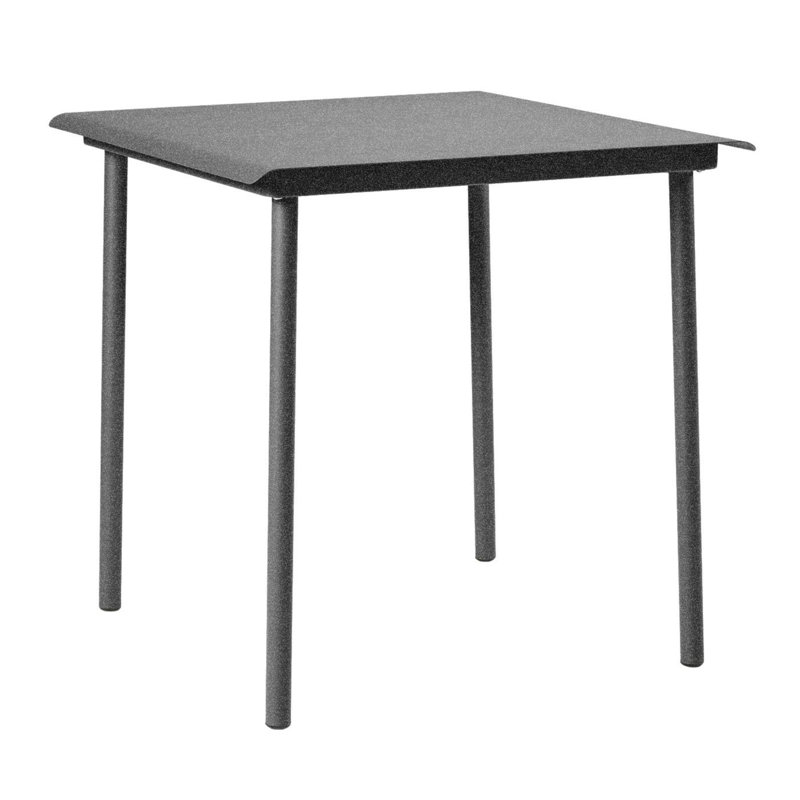 Outdoor Square Dining Table, Graphite