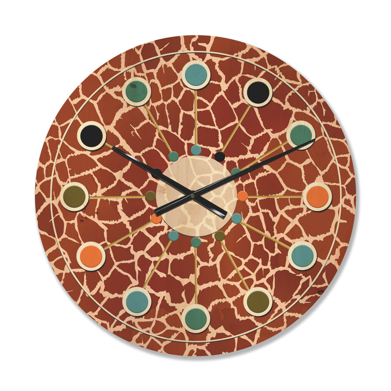 Horloge murale Leopard, Moyen