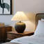 Lampes de table en céramique avec abat-jour en porcelaine noire 15,75 po à 1 lumière Birdsboro-1581297953