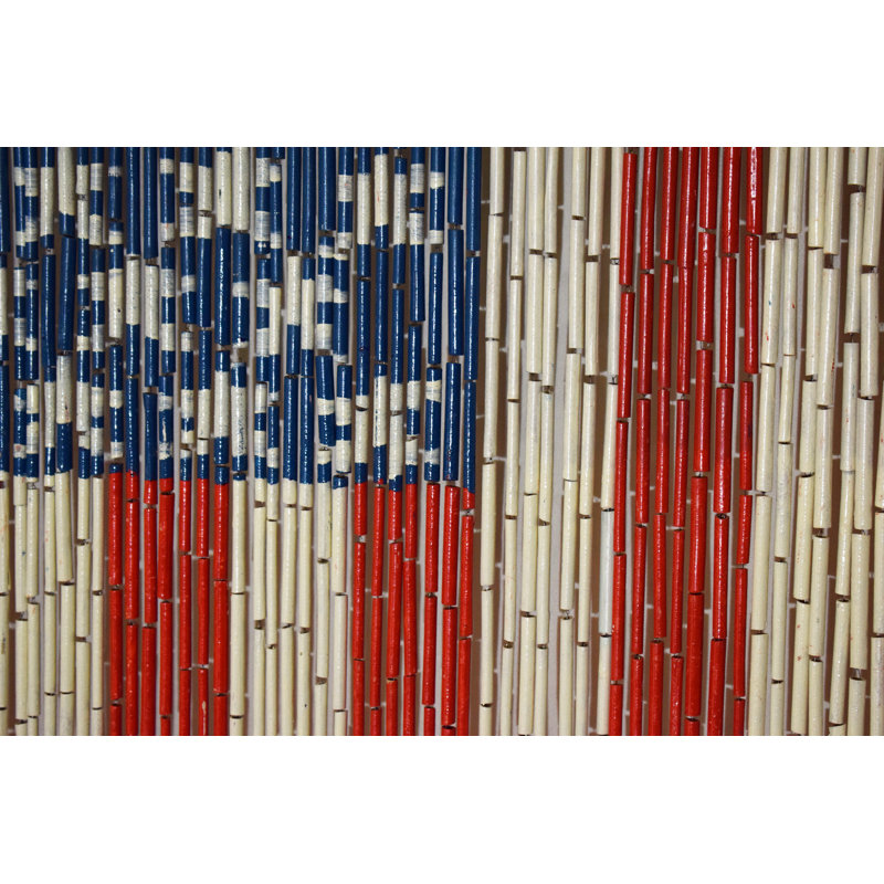 Bamboo Semi Sheer Curtain Single Panel