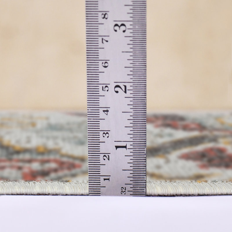 Tapis à poils très courts Kinslee, Rectangle 2 pi 2 po x 3 pi
