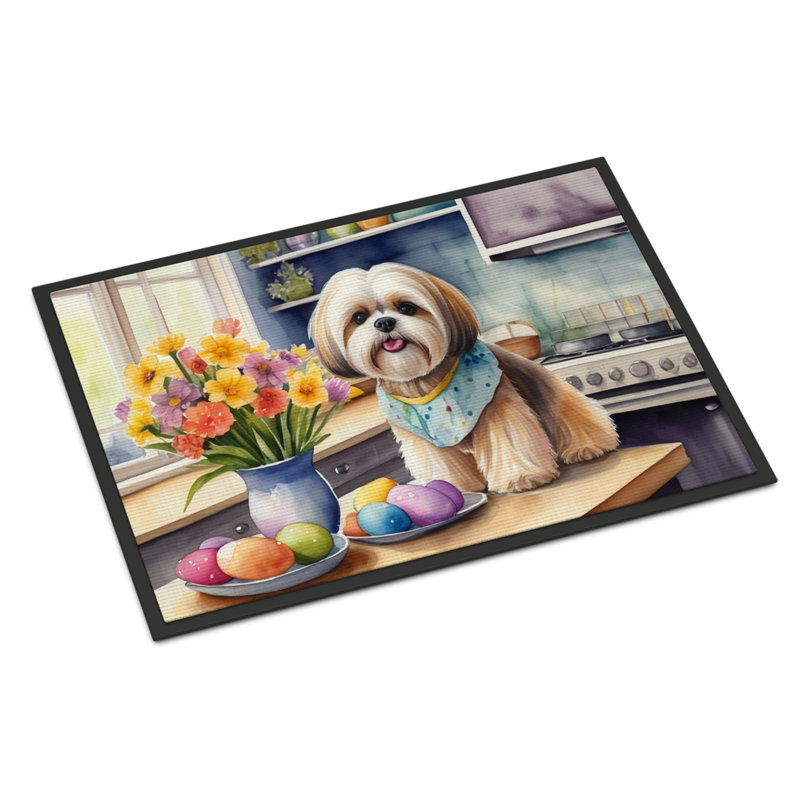 Paillasson Lhasa Apso, L 24 po x L 36 po