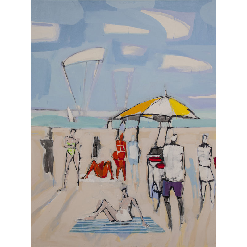 Piuna & Coco / The Playa Lv par Carlos Davila Rinaldi, H 21,25 po x l 17,25 po x P 0,875 po