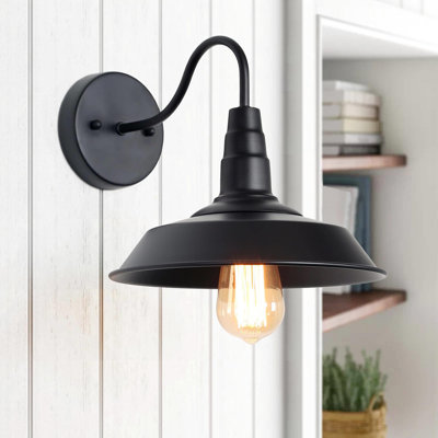 Luminaire de grange à intensité variable 1 lumière Harlow