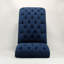 Chaise longue capitonnée sans accoudoirs